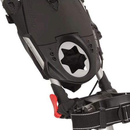 BAG BOY - Chariot de golf Manuel Compact 3 Noir/Rouge