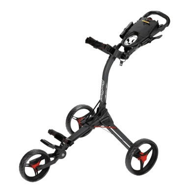 BAG BOY - Chariot de golf Manuel Compact 3 Noir/Rouge