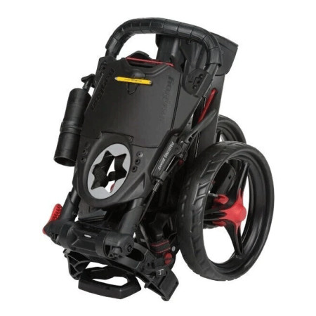 BAG BOY - Chariot de golf Manuel Compact 3 Noir/Rouge