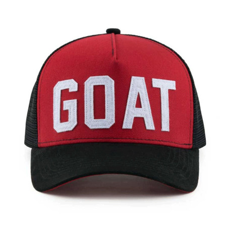 MY BUNKER SHOT - Casquette GOAT Rouge/Noir