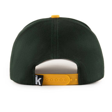 MY BUNKER SHOT - Casquette Big Easy Vert/Jaune