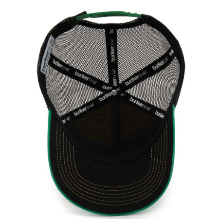 MY BUNKER SHOT - Casquette Kingston Jaune/Vert