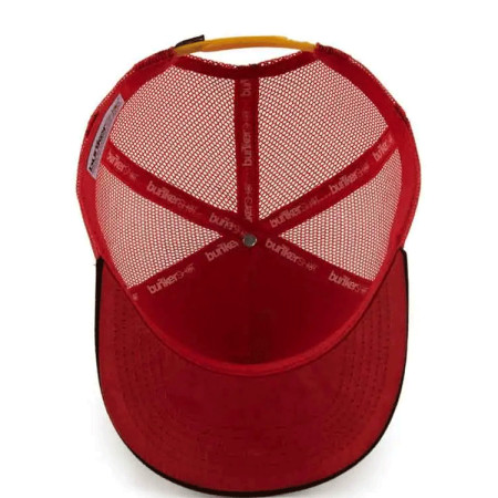 MY BUNKER SHOT - Casquette Seve 93 Noir/Blanc/Rouge