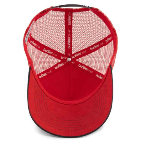 MY BUNKER SHOT - Casquette Lifestyle Gris/Bleu/Rouge