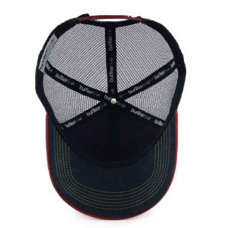 MY BUNKER SHOT - Casquette Lifestyle Jaune/Bordeaux/Marine