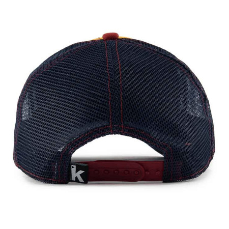 MY BUNKER SHOT - Casquette Lifestyle Jaune/Bordeaux/Marine