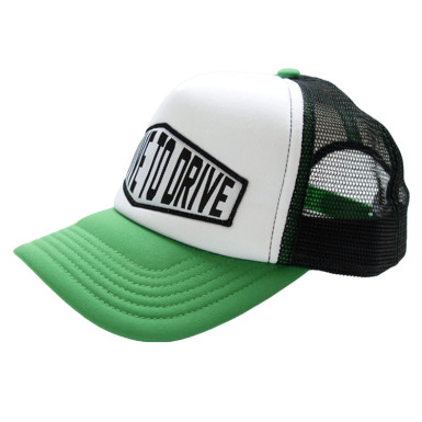 MY BUNKER SHOT - Casquette Survive To Drive Blanc/Vert/Noir