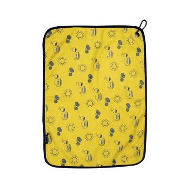 LAY DAY - Serviette Classique La Vie en Jaune