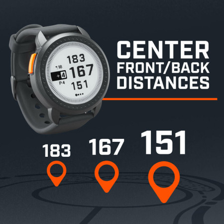 BUSHNELL - Montre de Golf Ion Edge Gris