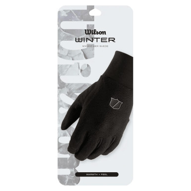 WILSON - Paire de Gants Hiver Homme Noir