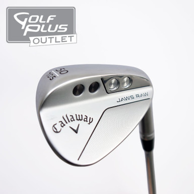 CALLAWAY - Wedge Jaws Raw Chrome 50°/10° S Grind Acier
