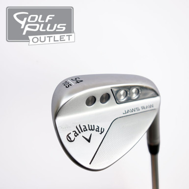 CALLAWAY - Wedge Jaws Raw Chrome 54°/10° S Grind Acier