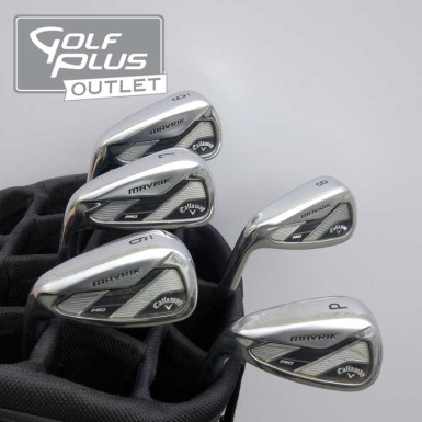 CALLAWAY - Série de fers GAUCHER Mavrik Pro Graphite Regular -1/2 inch