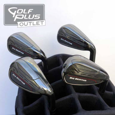 CALLAWAY - Série de 4 fers Big Bertha Graphite Femme +1"