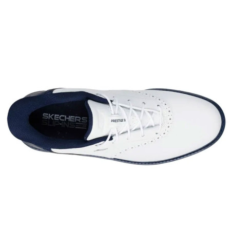 SKECHERS - Chaussures de Golf Homme Go Golf Prestige SL Blanc/Marine