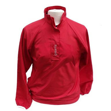 GREEN'S - Coupe-Vent 1/2 Zip Femme Ultra Light Rouge