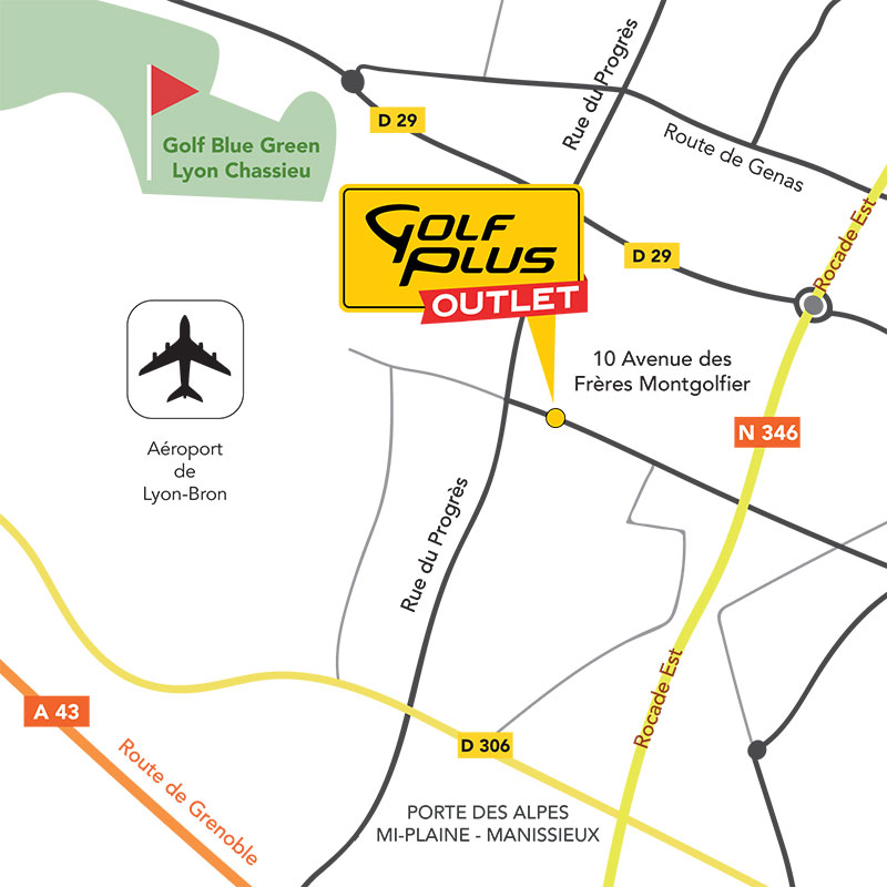 Plan Golf Plus Outlet Lyon