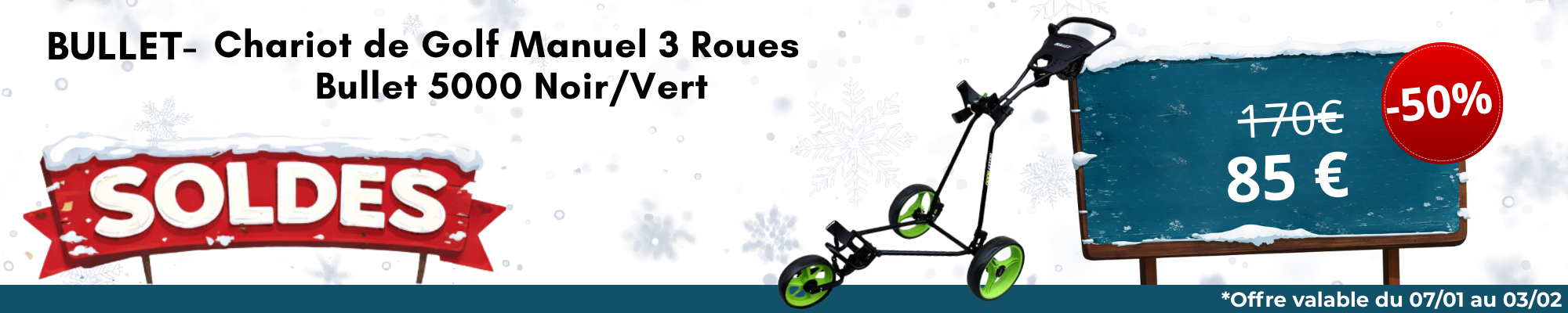 Solde Chariot BULLET