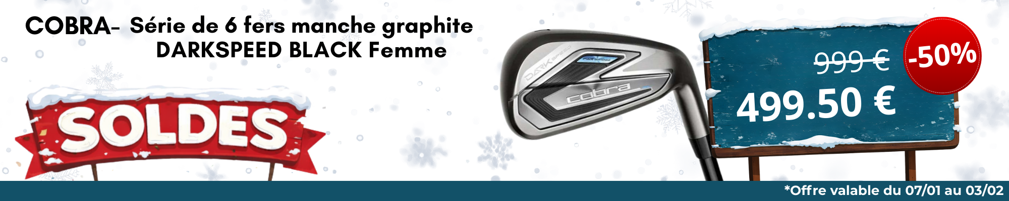 Solde Série 6 DARKSPEED FEMME 